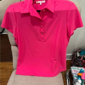 Women's Pink Polo Shirt